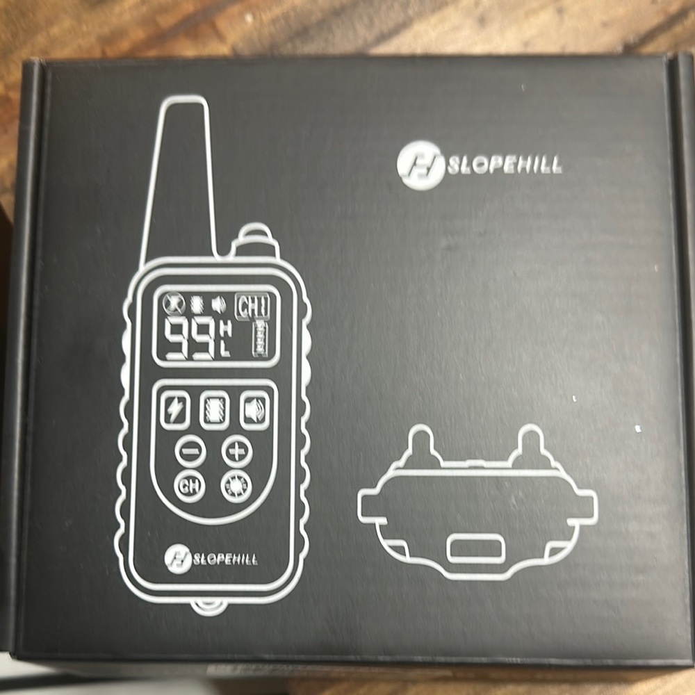 Black Dog Training Collar